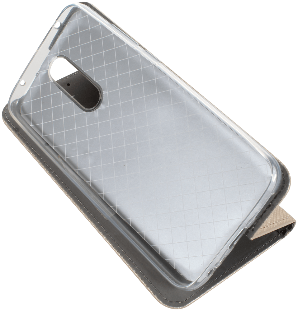 Xiaomi Redmi 8 oldalra nyíló flipes bőrtok rombusz mintás arany