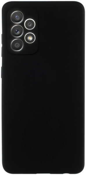 Samsung Galaxy A52 5G (SM-A526F) szilikon tok kameravédővel matt fekete