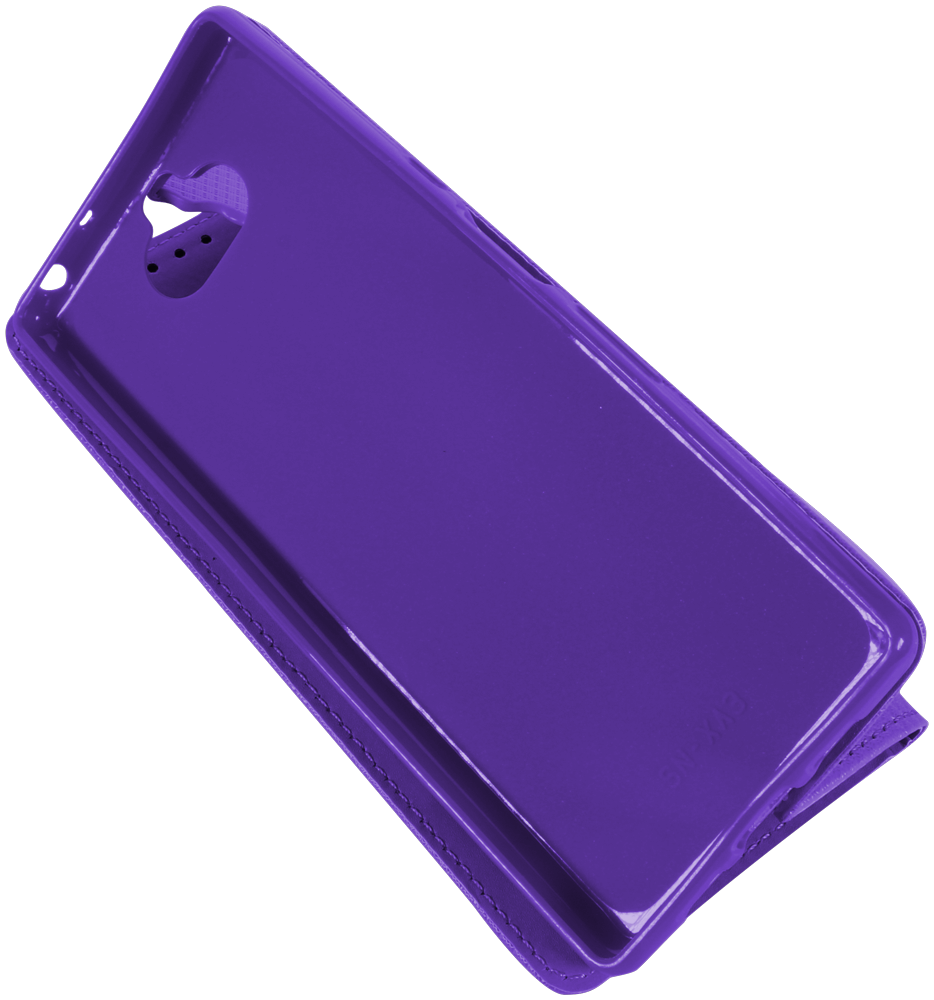 Sony Xperia 10 oldalra nyíló flipes bőrtok rombusz mintás lila