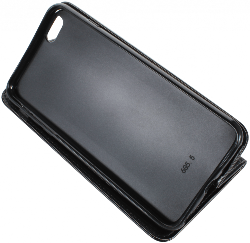 Apple iPhone 6S Plus oldalra nyíló flipes bőrtok asztali tartó funkciós fekete