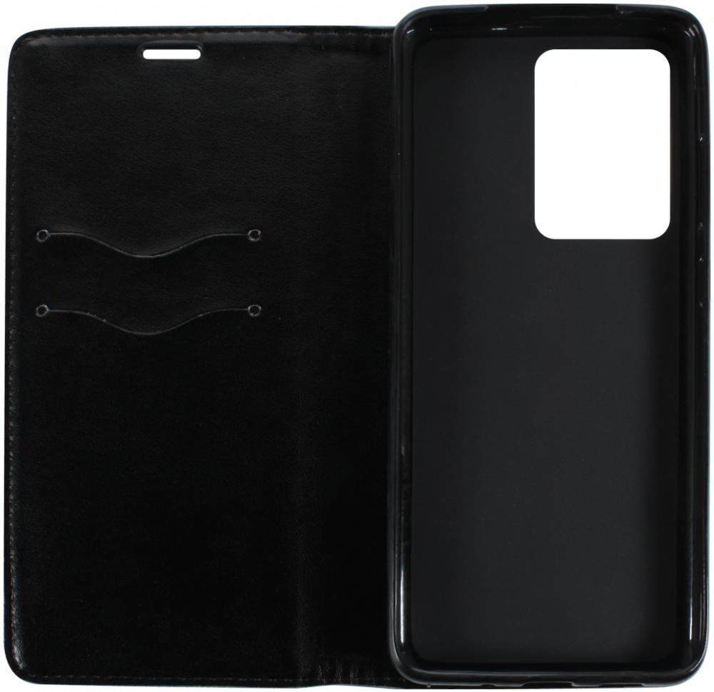 Samsung Galaxy S20 Ultra (SM-G988F) oldalra nyíló flipes bőrtok asztali tartó funkciós fekete