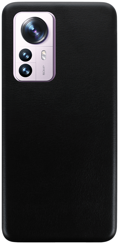 Xiaomi 12 Pro lenyíló mágneses flipes bőrtok prémium minőség fekete