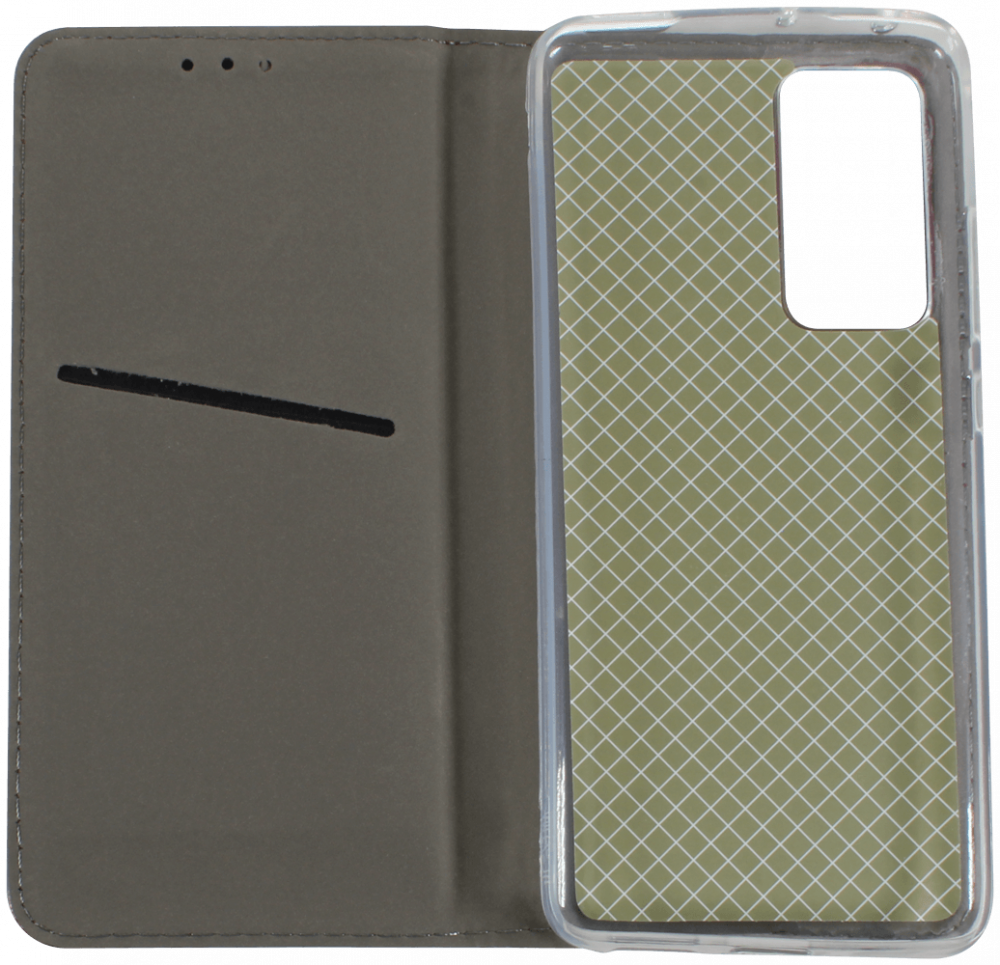 Xiaomi 12X oldalra nyíló flipes bőrtok asztali tartó funkciós bordó