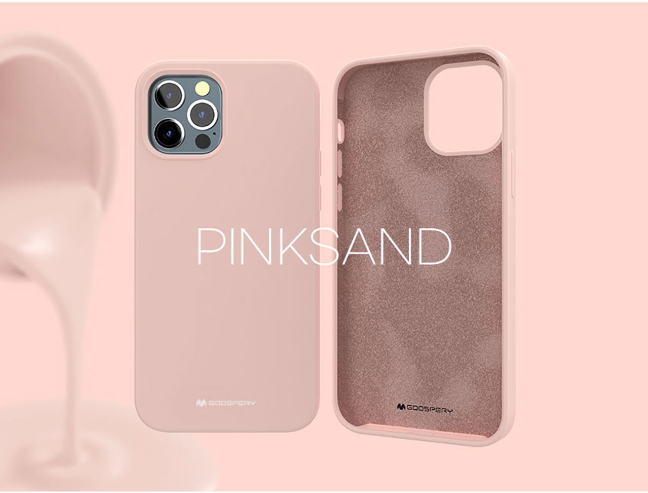 Apple iPhone 13 Mini kemény hátlap gyári MERCURYCASE babarózsaszín