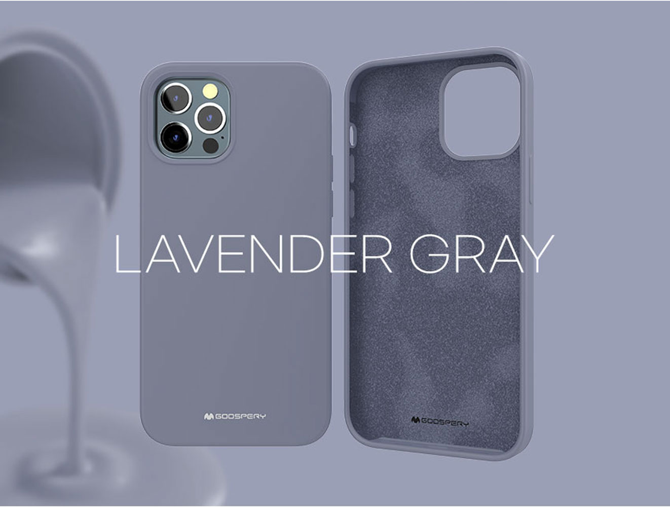 Apple iPhone 13 Mini kemény hátlap gyári MERCURYCASE levendulaszürke