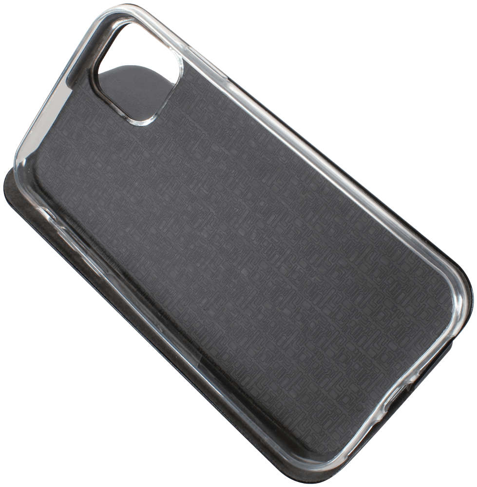 Apple iPhone 11 oldalra nyíló mágneses flipes bőrtok prémium minőség fekete