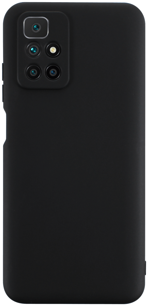 Xiaomi Redmi 10 szilikon tok kameravédővel matt fekete