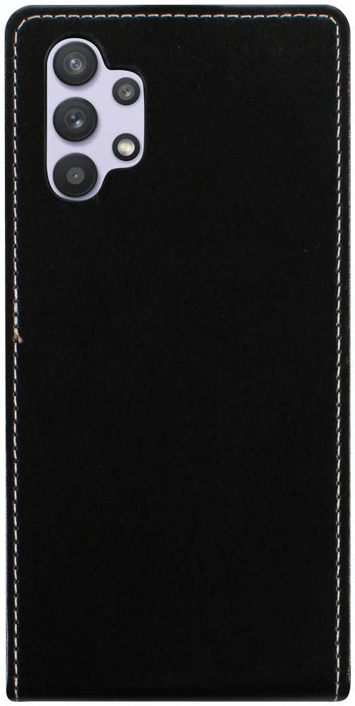 Samsung Galaxy A32 5G (SM-A326) lenyíló flipes bőrtok fekete
