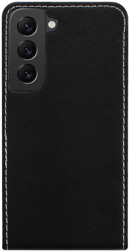 Samsung Galaxy S22 5G (SM-S901B) lenyíló flipes bőrtok fekete