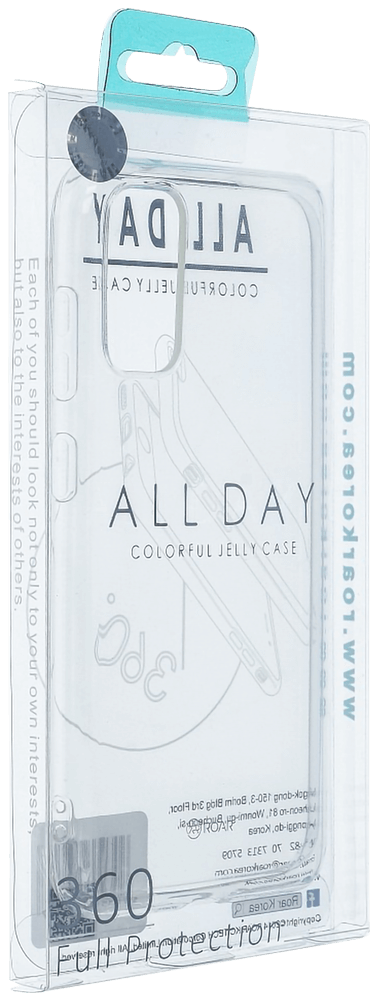 Samsung Galaxy S10 Lite (SM-G770F) szilikon tok gyári ROAR átlátszó