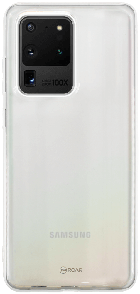 Samsung Galaxy S20 Ultra 5G (SM-G988B) szilikon tok gyári ROAR átlátszó