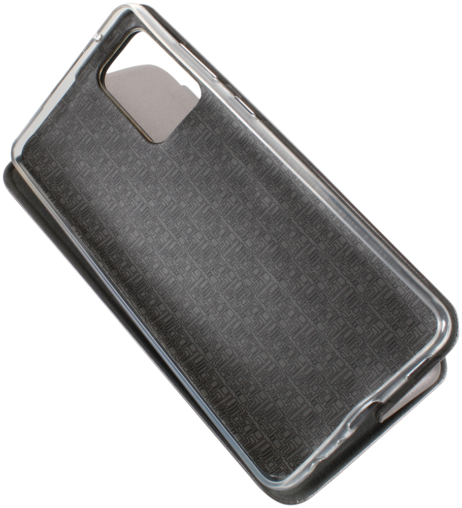 Samsung Galaxy A72 4G (SM-A725F) oldalra nyíló mágneses flipes bőrtok prémium minőség ezüst