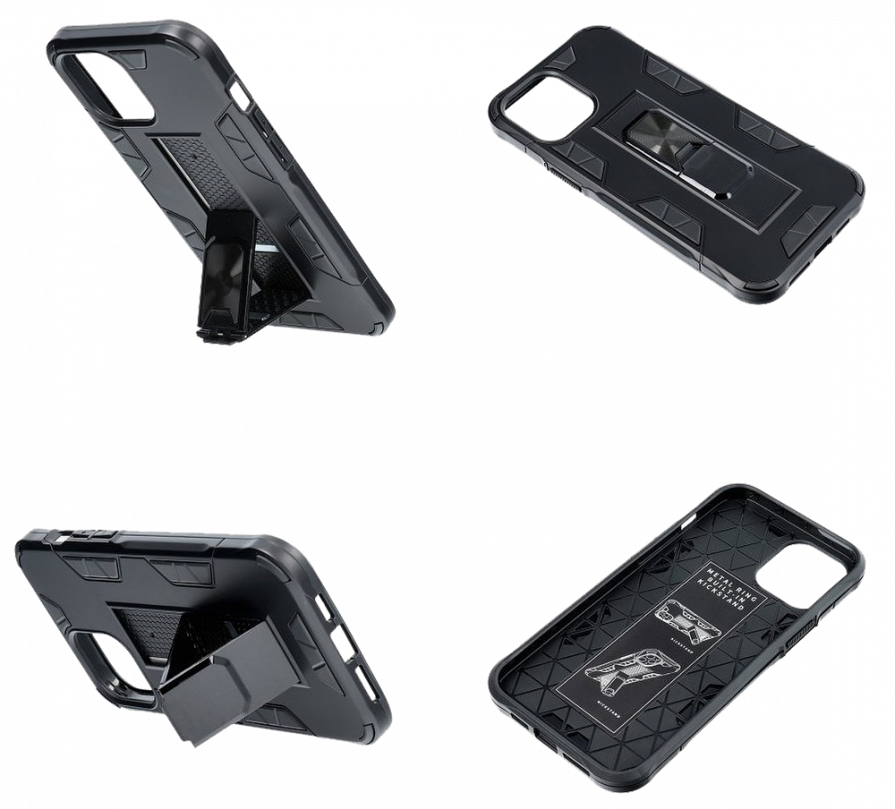 Samsung Galaxy A72 5G (SM-A726B) ütésálló tok DEFENDER fekete