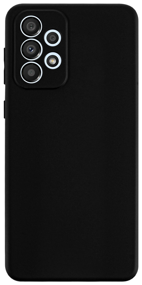 Samsung Galaxy A33 5G (SM-A336) szilikon tok kameravédővel matt fekete
