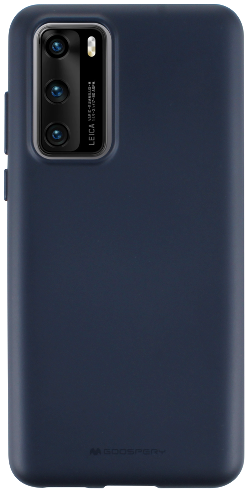 Huawei P40 szilikon tok gyári MERCURYCASE sötétkék