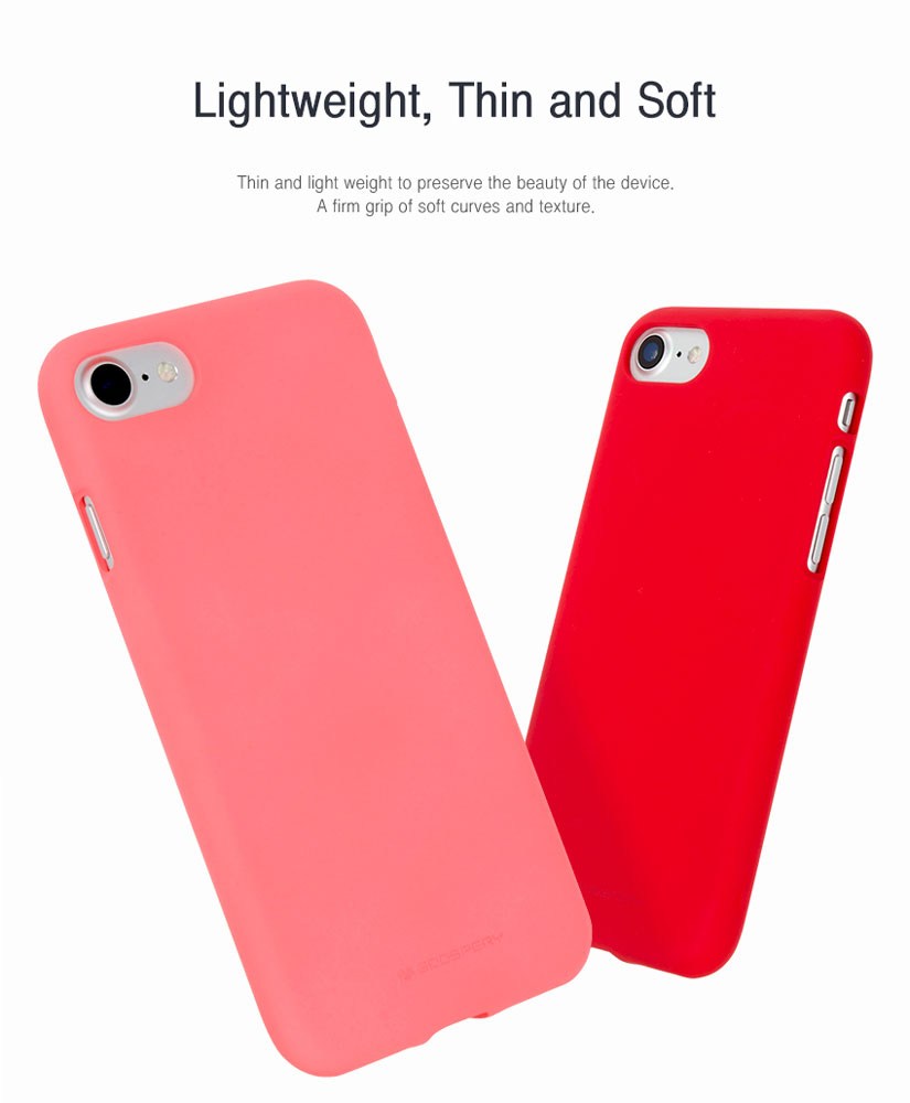 Huawei P40 szilikon tok gyári MERCURYCASE piros