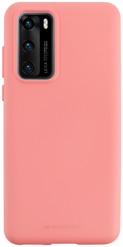 Huawei P40 szilikon tok gyári MERCURYCASE rózsaszín