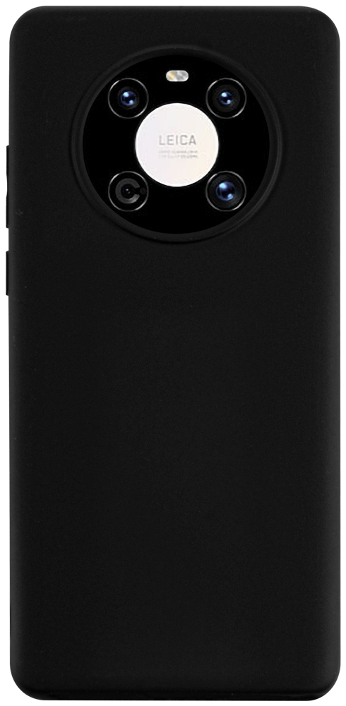 Huawei Mate 40 szilikon tok matt fekete