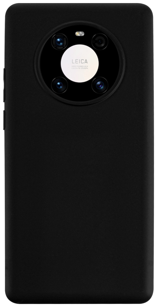 Huawei Mate 40 Pro szilikon tok matt fekete