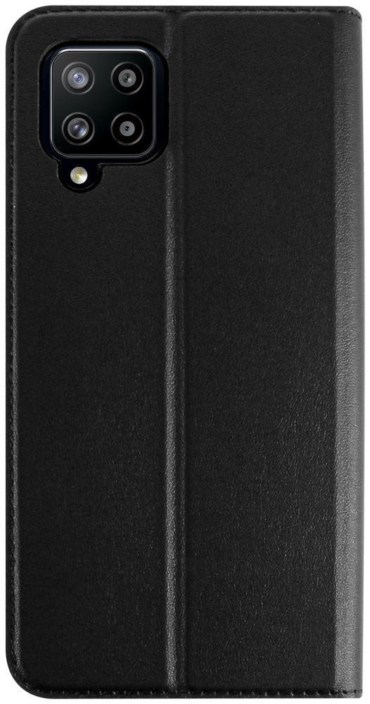 Samsung Galaxy A42 5G (SM-A426B) oldalra nyíló flipes bőrtok elől-hátul mágneses fekete