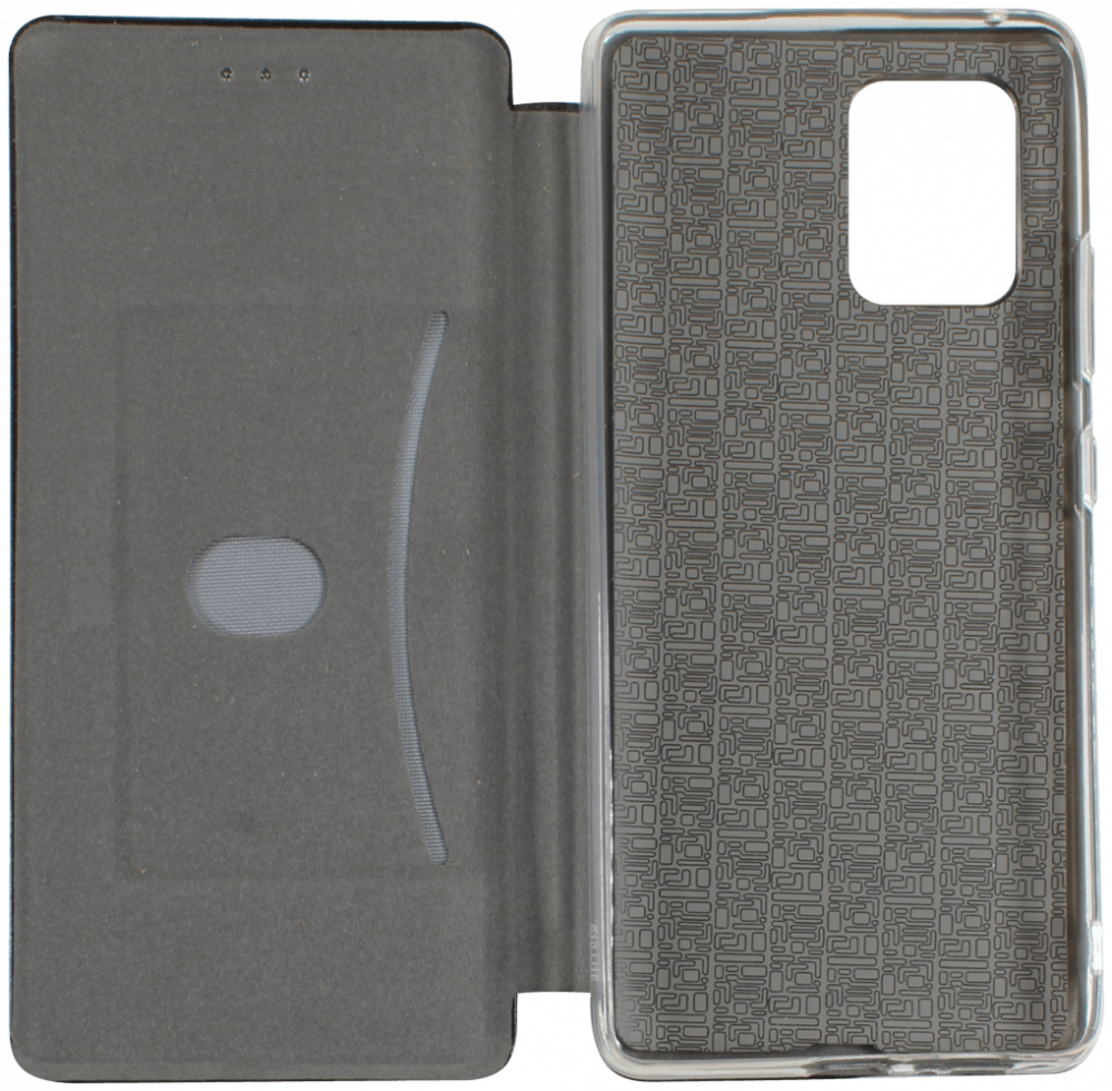 Samsung Galaxy S10 Lite (SM-G770F) oldalra nyíló mágneses flipes bőrtok prémium minőség fekete