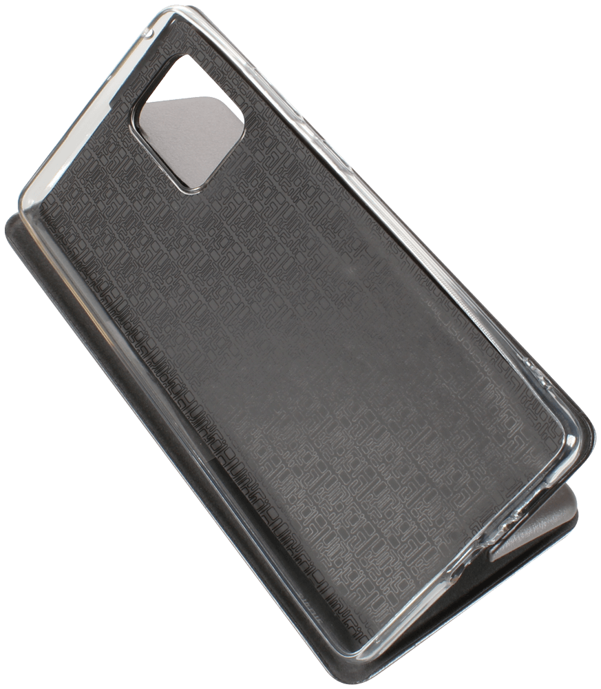 Samsung Galaxy S10 Lite (SM-G770F) oldalra nyíló mágneses flipes bőrtok prémium minőség ezüst