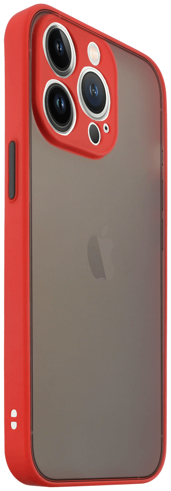 Apple iPhone 13 Pro kemény hátlap Vennus Button Bumper piros