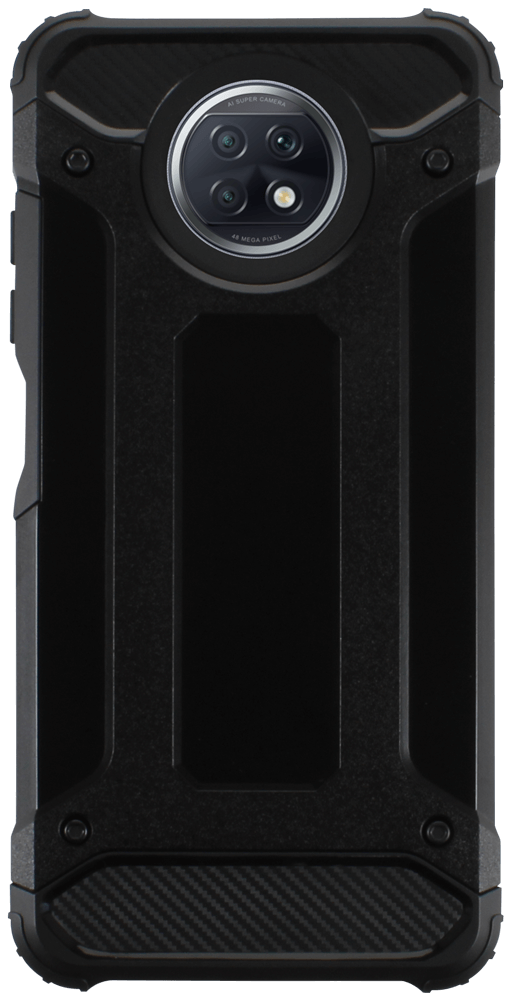 Xiaomi Redmi Note 9T ütésálló tok légpárnás sarkas, hibrid Forcell Armor fekete