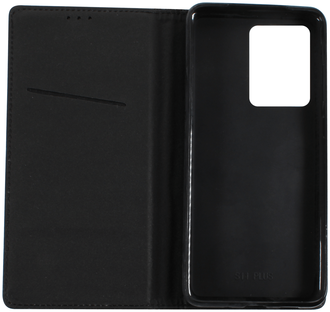 Samsung Galaxy S20 Ultra (SM-G988B) oldalra nyíló flipes bőrtok rombusz mintás fekete