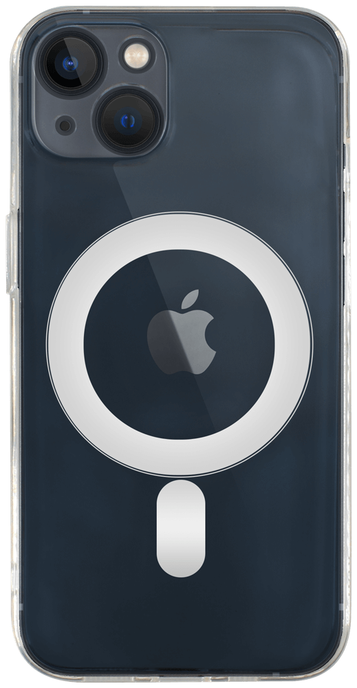 Apple iPhone 13 szilikon tok gyári MagSafe kameravédővel átlátszó