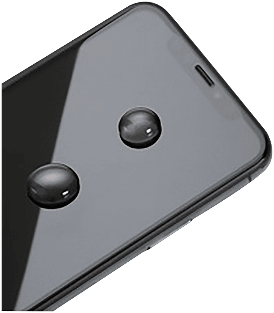 Samsung Galaxy A03s (SM-A037F) edzett üvegfólia Mr Monkey átlátszó fekete