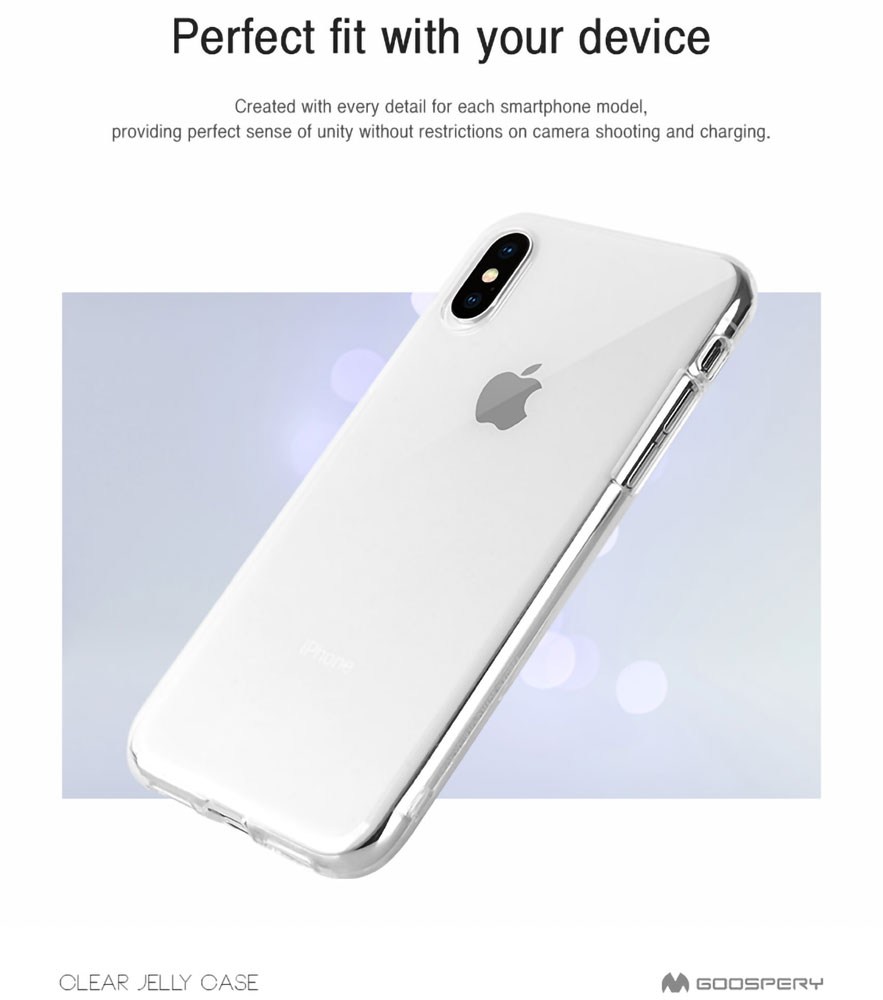 Apple iPhone 13 Pro szilikon tok gyári MERCURYCASE átlátszó