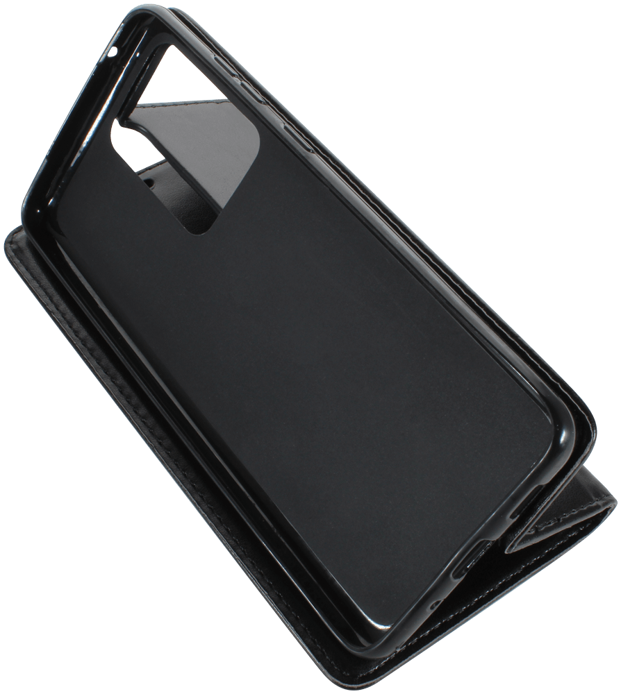 Samsung Galaxy S20 Ultra 5G (SM-G988B) oldalra nyíló flipes bőrtok asztali tartó funkciós fekete