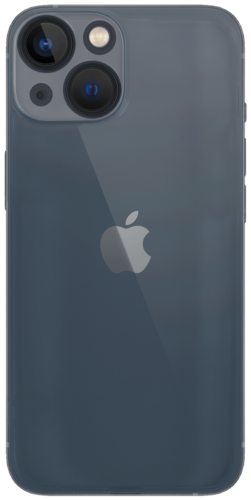 Apple iPhone 13 Mini szilikon tok kameravédővel átlátszó