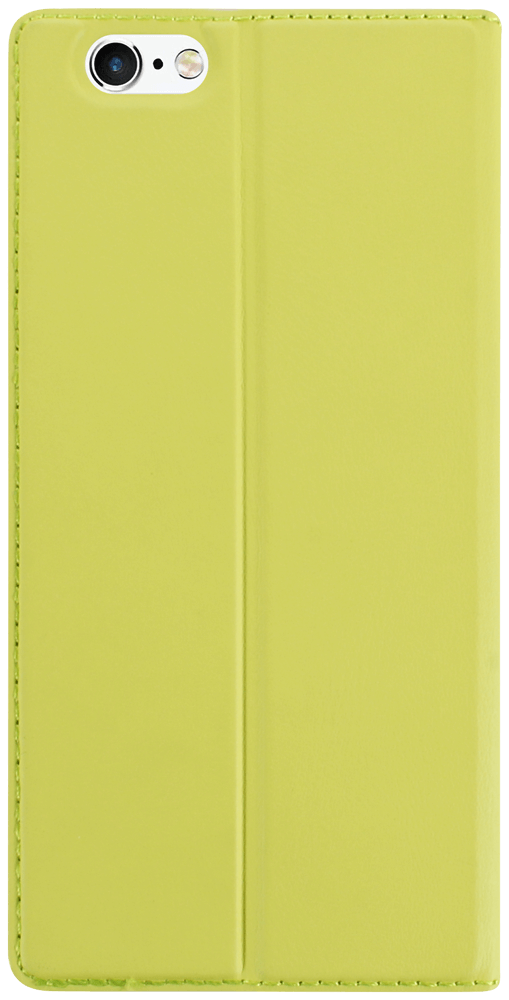 Apple iPhone 6S oldalra nyíló flipes bőrtok S-View Cover zöld