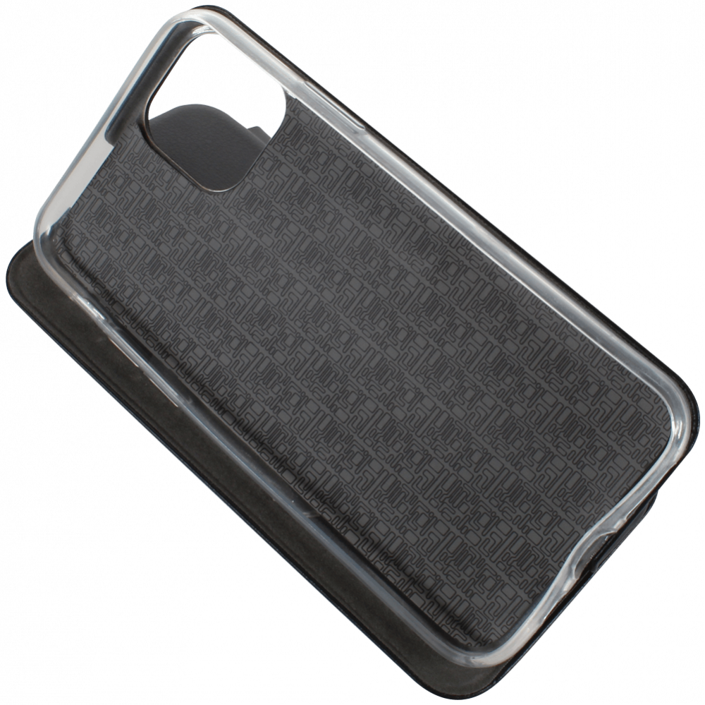 Apple iPhone 11 Pro oldalra nyíló mágneses flipes bőrtok prémium minőség fekete