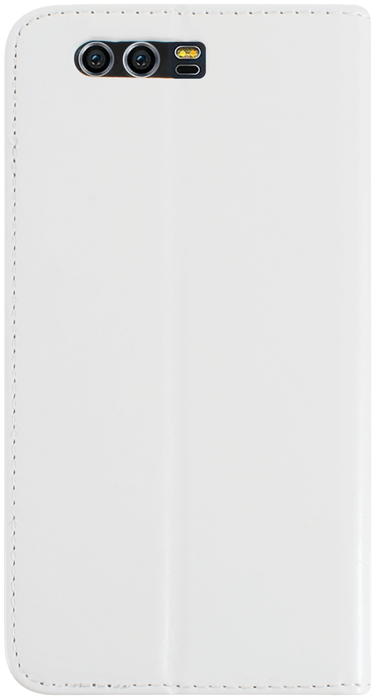 Huawei Honor 9 oldalra nyíló flipes bőrtok asztali tartó funkciós fehér