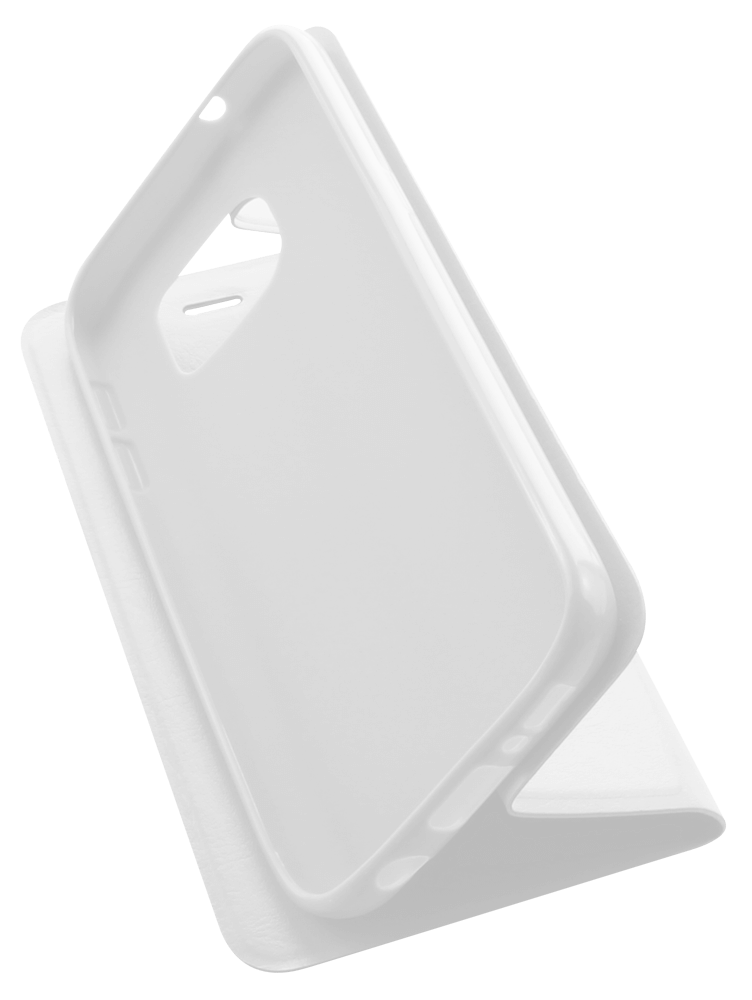 Samsung Galaxy S7 (G930) oldalra nyíló flipes bőrtok asztali tartó funkciós fehér