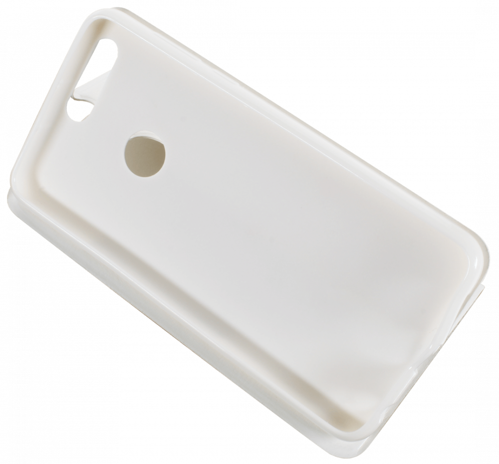 Huawei Honor 8 oldalra nyíló flipes bőrtok asztali tartó funkciós fehér