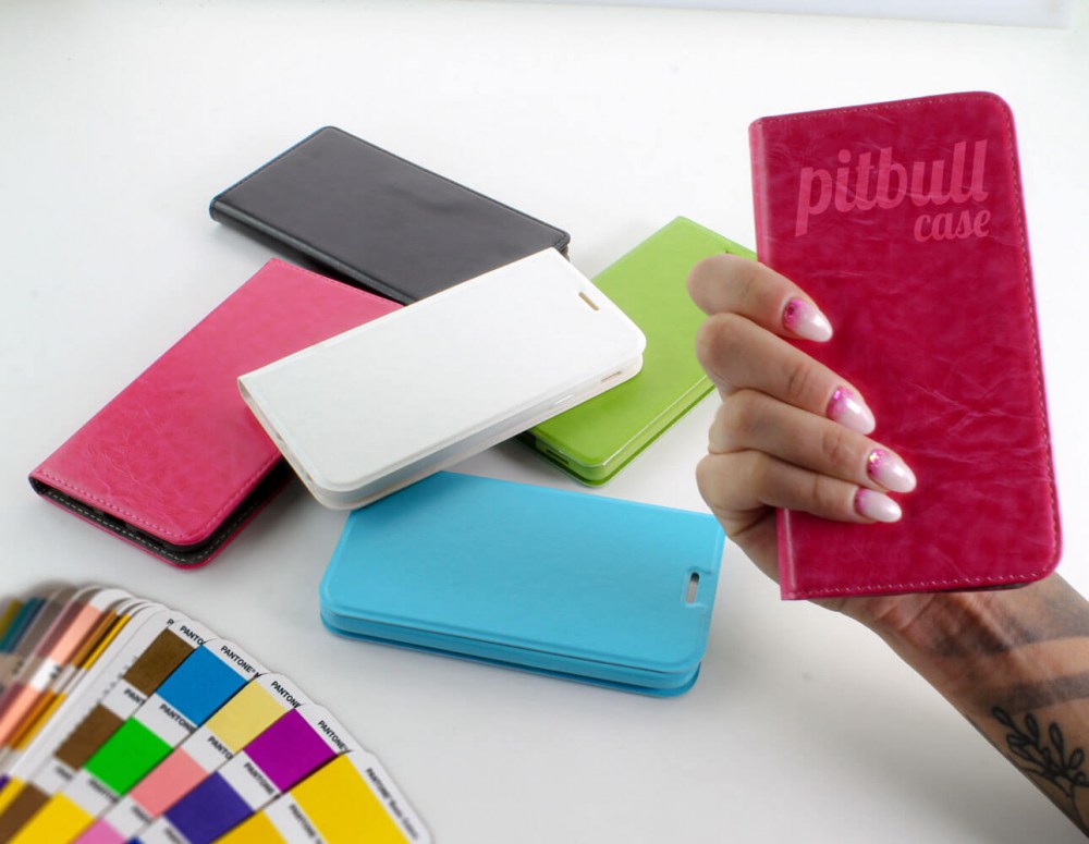 Apple iPhone 6 Plus oldalra nyíló flipes bőrtok asztali tartó funkciós fehér