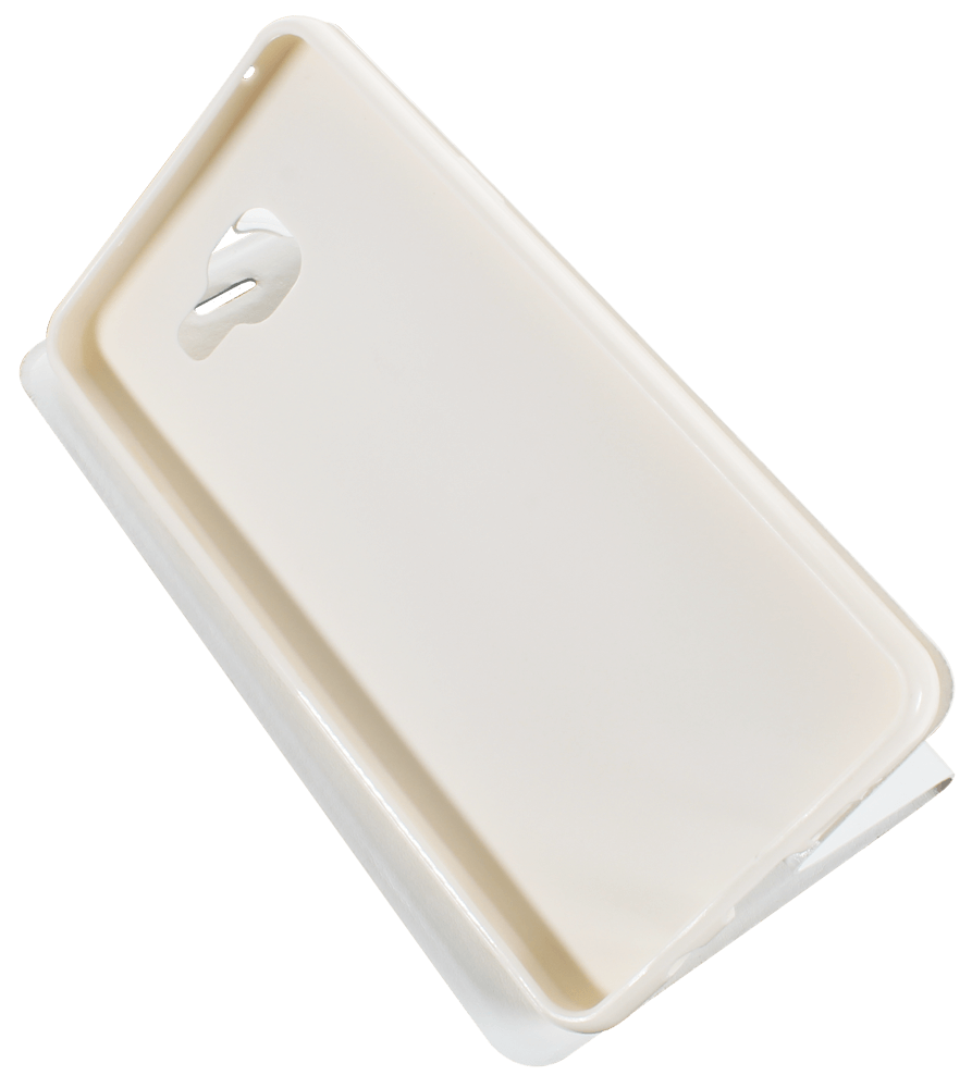Samsung Galaxy A5 2016 (A510) oldalra nyíló flipes bőrtok asztali tartó funkciós fehér