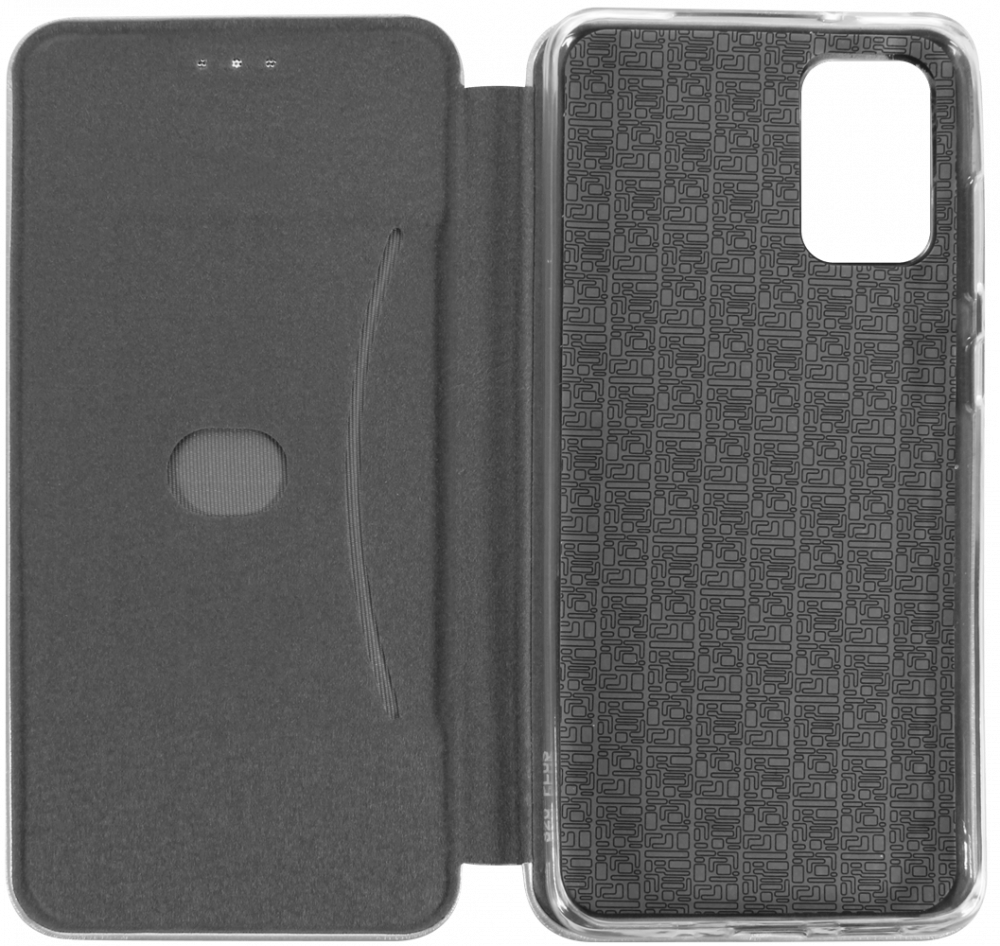 Samsung Galaxy S20 Plus (SM-G985F) oldalra nyíló mágneses flipes bőrtok prémium minőség ezüst