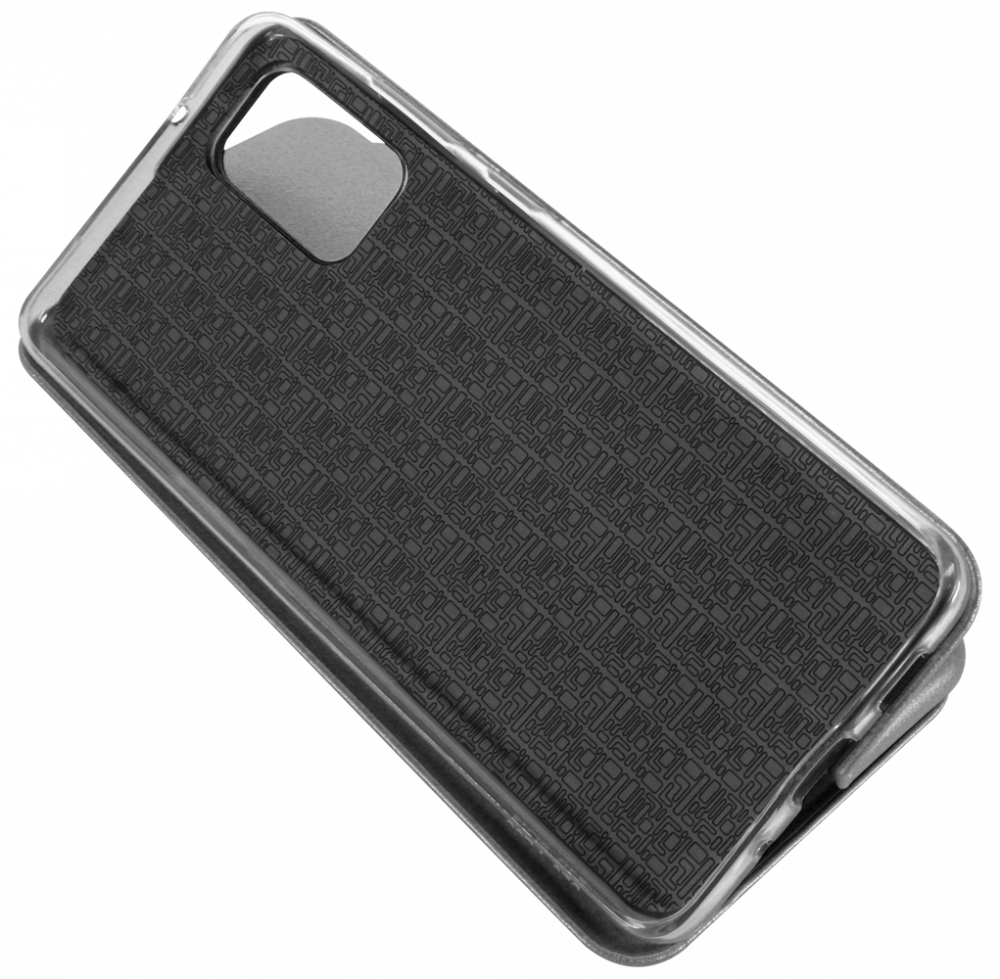 Samsung Galaxy S20 Plus (SM-G985F) oldalra nyíló mágneses flipes bőrtok prémium minőség ezüst