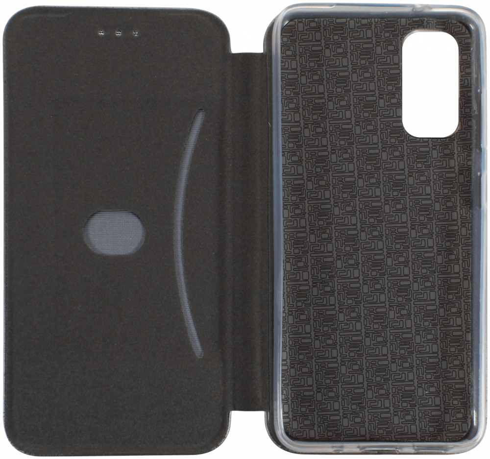 Samsung Galaxy S20 (SM-G980F) oldalra nyíló mágneses flipes bőrtok prémium minőség ezüst