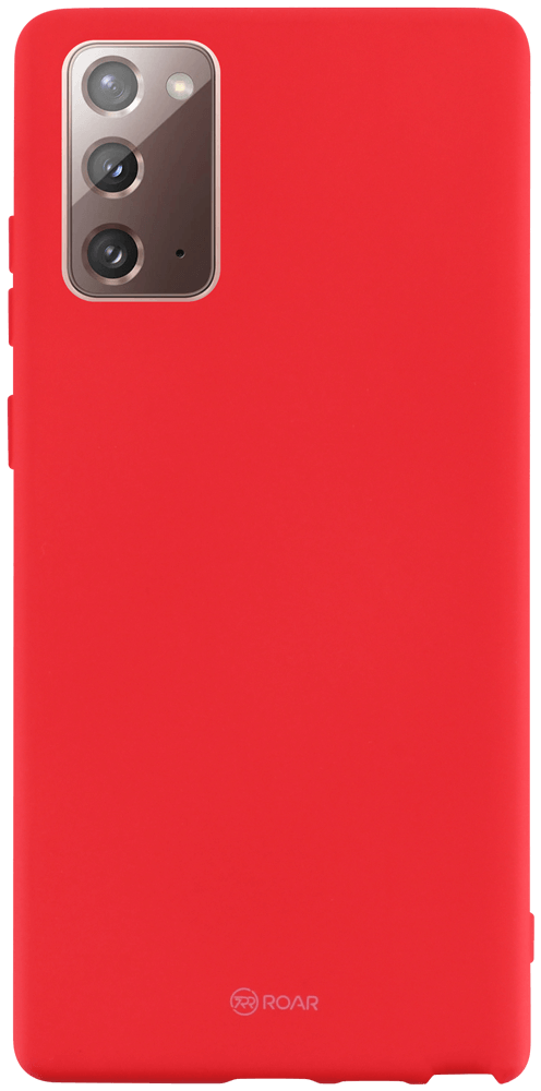 Samsung Galaxy Note 20 (SM-N980F) szilikon tok gyári ROAR piros