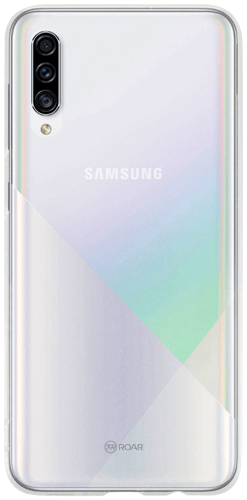 Samsung Galaxy A50 (SM-505) szilikon tok gyári ROAR átlátszó