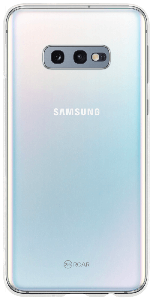 Samsung Galaxy S10e (SM-G970) szilikon tok gyári ROAR átlátszó
