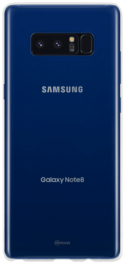 Samsung Galaxy Note 8 szilikon tok gyári ROAR átlátszó