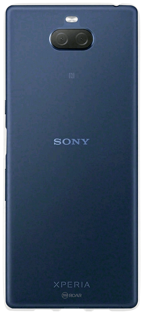 Sony Xperia XA3 szilikon tok gyári ROAR átlátszó