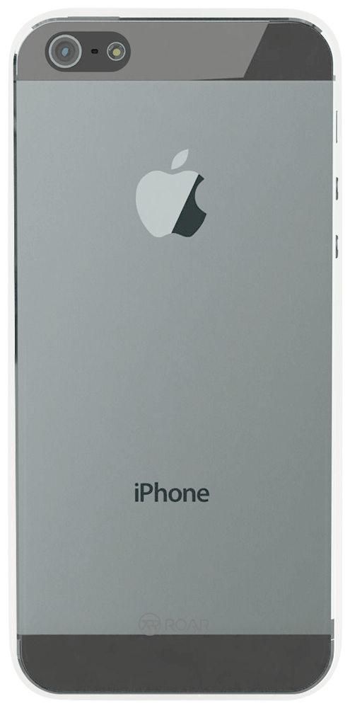 Apple iPhone 5 szilikon tok gyári ROAR átlátszó